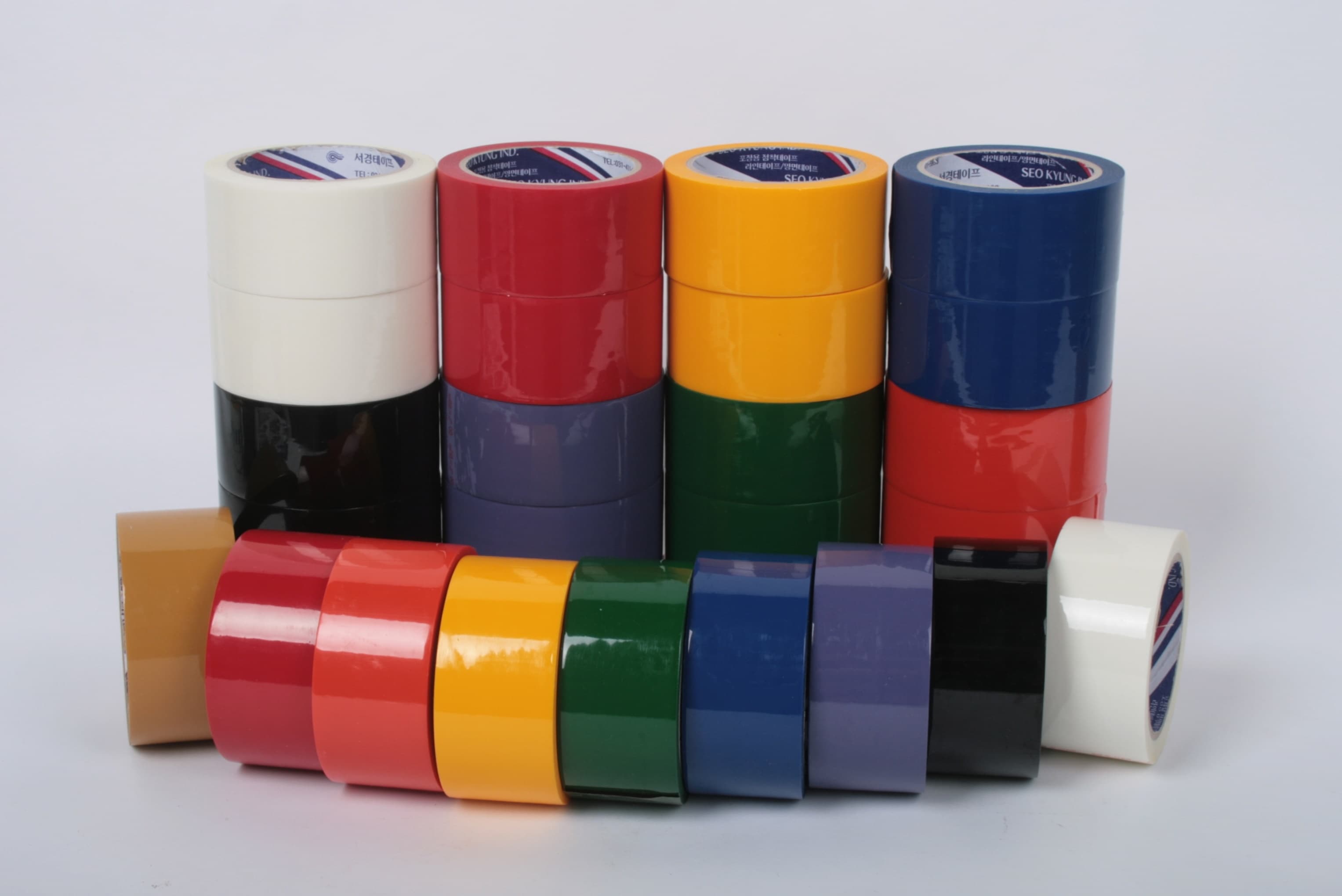 Rubber adhesive Color BOPP tape